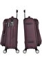 Expandable Luggage Trolley Bag Soft Suitcase for Unisex Travel - 6