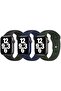 [5 Pack] Silicone Sport Bands For Apple Watch Band 38mm 40mm 41mm