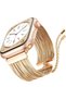Apple Watch 38mm 40mm 41mm 42mm | Stainless Steel Tassel Band | Rose Gold