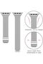 Apple Watch 38mm 40mm 41mm 42mm | Slim Milanese Straps | Silver - 2