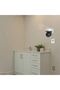(Set of 3) Acrylic Floating Wall Shelves for Security Cameras, Baby Monitors, Speakers (Clear) - 2