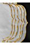 Mila Supla & Napkin Carved Yellow Set of 6 - 4