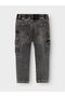Blugi slim fit cargo - 3