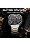 Stainless Steel Watch Strap For Samsung Galaxy Watch Ultra 47mm Strap Band -Silver Gold - 4