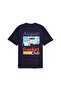 Mens Graphics T-Shirt - Blue - 6