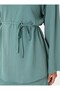 Tunic Skirt Double Set with Tie Detail at the Waist - Cagla - - 5