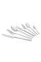 Altair 12-Person 84-Piece Stainless Steel Cutlery Set with Box