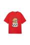 Mens Showtime Basketball T-Shirt 3 - Red - 6
