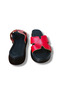 Genuine Leather H Detailed High Sole Slippers - 3
