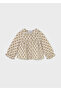 Yellow Ruffle Collar Baby Girl Blouse 2114