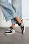 Black Women's Casual Stylish Sneaker Sports Shoes - 2