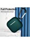 Silicone Case for AirPods 4th Generation (2024), Dark Green - 5