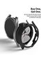 Samsung Galaxy Watch 4 40mm Case| Slim Series| Clear + Black - 6