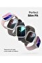 Slim Case For Apple Watch 10 46mm| Bezel [Frame Only] - Thin Cover- Clear + Light Gray - 5