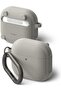 AirPods 4 Case | Onyx Magnetic Series [Compatible with Magsafe Charger] | Warm Gray - 2