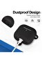 for AirPods 4 Silicone Case Cover (2024), Full Body Protective Shock-Resistant Silicone Case - 7