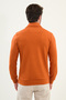 Striped Slim Fit Polo Neck Long Sleeve Cotton Men's T-Shirt Tile - 36860.25K - 3
