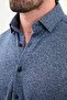 Striped Slim Fit Long Sleeve Lumberjack Wool Men's Shirt Indigo - 27096.25K - 2