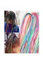 Strong Rainbow Yarn with 3 Color Hair Yarn Set Fashion Gradient Color Knitting Yarn Rope - 2