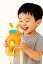 750 ml Hanging Children's Water Bottle with Rabbit Figure and Lid with Sticker Gift - 2