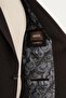 Plain Slim Fit Mono Collar Wool Men's Jacket with Pocket Detail Coffee - 41464.25K - 6
