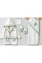Giraffe Patterned Baby Towel Bathrobe Set Organic Antibacterial - Baby Birth Gift - 4