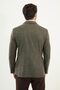 سترة رجالية ذات جيب مسطح وياقة مونو من Kırçıllı Slim Fit باللون الكاكي - 41462.25K - 5