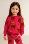 2 Ip Quality Unbrushed Girl Child Suit 3-7 Years Old