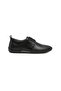 Gr369 Genuine Leather Lightweight Poly Sole Perforated Casual Espadrille Style Shoes with Stitched Accessories - 4