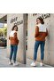 Women's Half Zipper Plush Sweatshirt - Comfortable and Warm Winter Top - 2