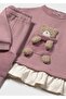 Pink Baby Girl Tracksuit Set 2843 - 3