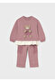 Pink Baby Girl Tracksuit Set 2843