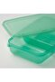PRUTA Sandwich container with lid, lilac/green - 7