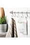 FÖNSTERFIKUS Label with string, set of 9, white - 7