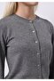 Slim Fit Women's Gray Cardigan - 2