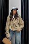 Beige Benken Belted Short Trench Coat - 6