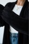 Women's Soft Textured Long Knitwear Cardigan - 2