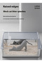 Stainless Steel Cat Litter Box Cat Litter Tray for Multiple Cats Anti Splashing and Easy Clean - 7