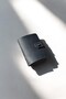 Black Card Holder Genuine Leather Transparent Inside 10 Compartments Small Card Holder Gift Business Card Holder 9 X 7 cm - 3