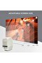 Video Projector 8000 Lumens Gaming Projector with 300" Display Full HD Movie Projector 4K Su - 5