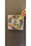 Iron-On Design Floral Transfer Printing Arma 20X20 cm