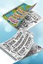 Mandala Manifest Words Bold and Easy – 20X20 cm Large Coloring Book, for Kids and Adults - 4