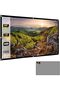 120 Inch Projector Screen Anti-Light Grey 16:9 Foldable 4K Full HD Projection Screen