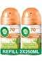 Freshmatic Autospray Refill, Sparkling Citrus Scent 250 ml x2 - 2
