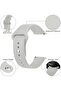 22mm Silicone Bands | Samsung Galaxy Watch 3 45mm/Galaxy Watch 46mm/Gear S3 Frontier/Classic | Grey - 3