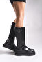 Helriara Women's Boots 00123002 Black Rustic - 4