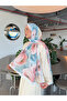 Patterned Cotton Soft Shawl Inspiration Series Baby Blue Pink Ps90