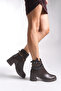 Niralynth Women's Boots 0012560 Brown - 3