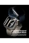 Apple Watch 9 / 8 / 7 41mm Apple Watch Series (41mm) Case | Slim Series| Clear + Dark Chrome - 6
