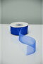 Cobalt Blue Organza Ribbon Roll 3 cm X 25 Yards - Decorative Gift Wrapping and Decoration Ribbon - 2